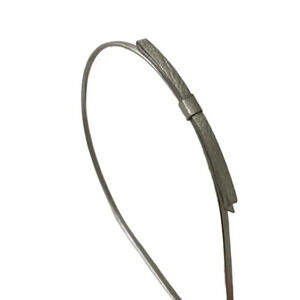 Silver Headband with Accent Bow J. Crew